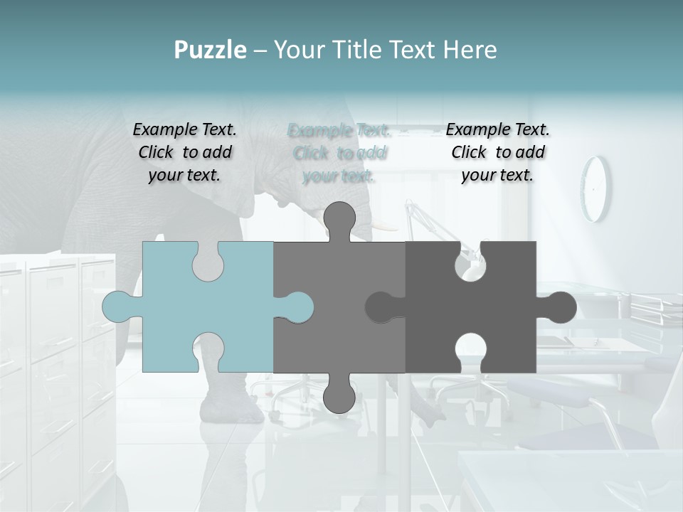 Problem Idiom Workplace PowerPoint Template