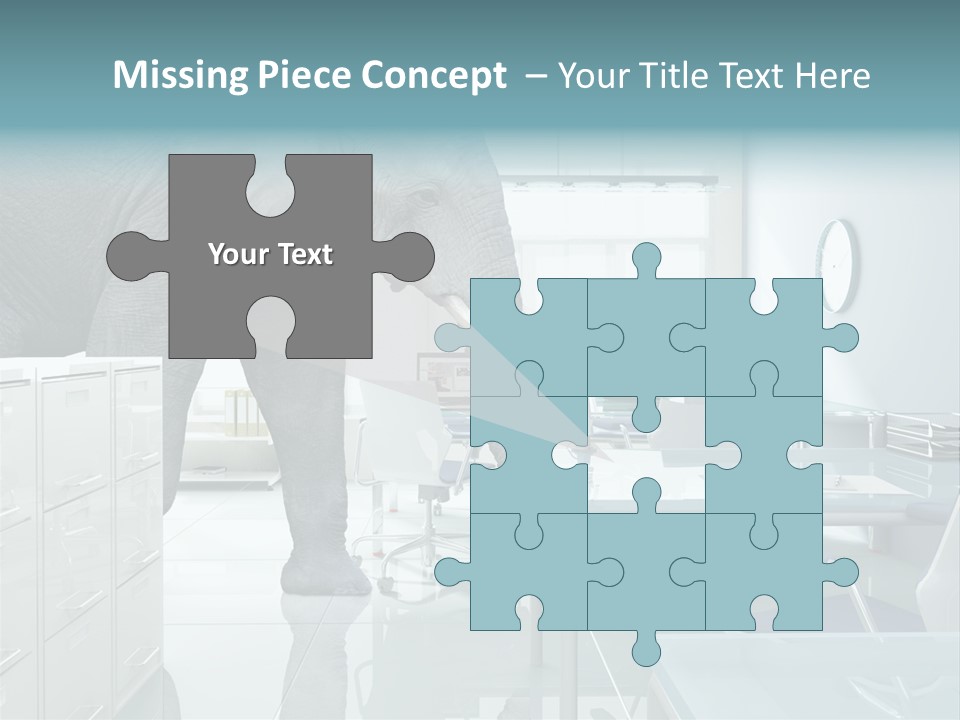 Problem Idiom Workplace PowerPoint Template