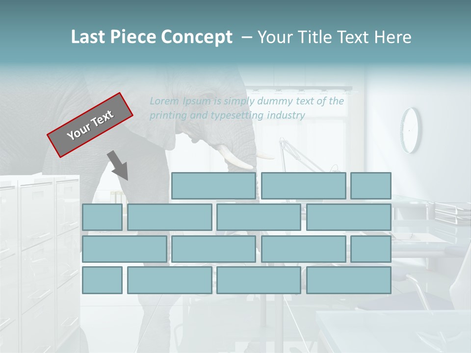 Problem Idiom Workplace PowerPoint Template