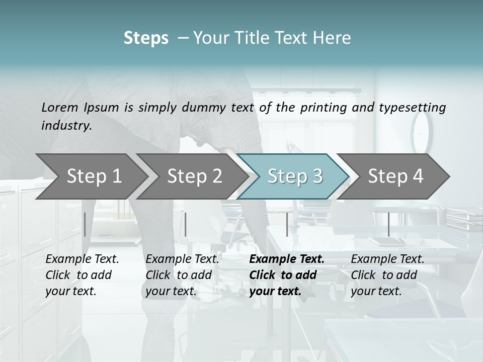 Problem Idiom Workplace PowerPoint Template