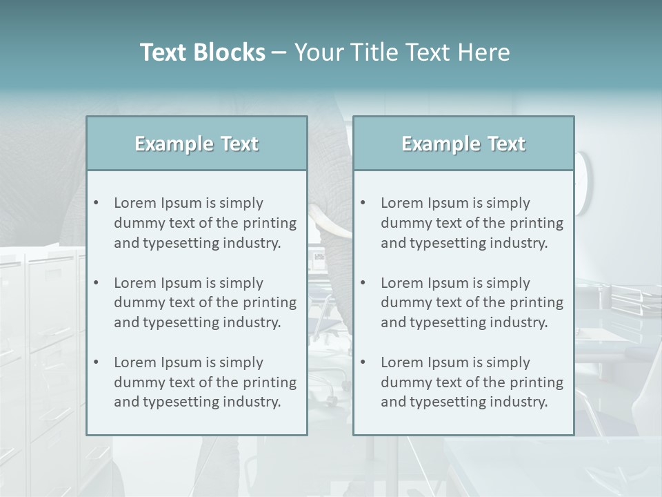 Problem Idiom Workplace PowerPoint Template