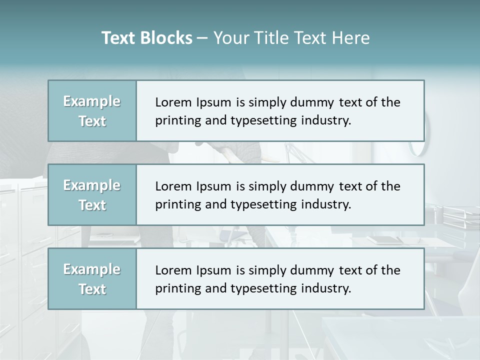 Problem Idiom Workplace PowerPoint Template