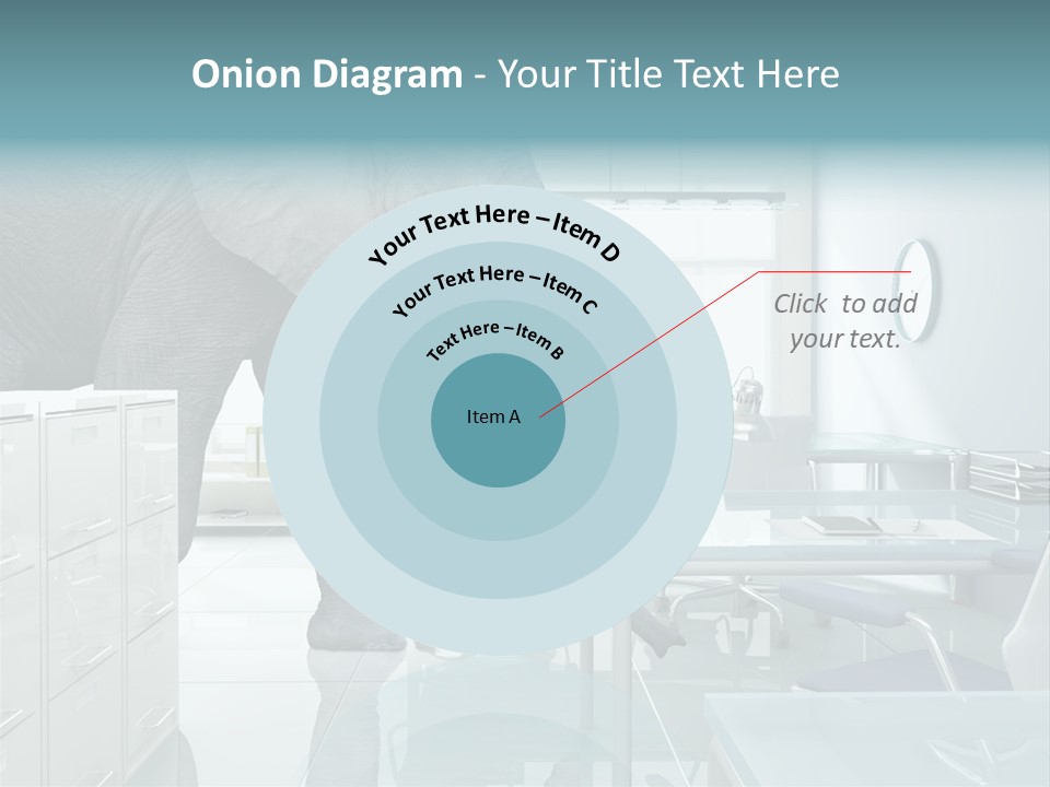 Problem Idiom Workplace PowerPoint Template