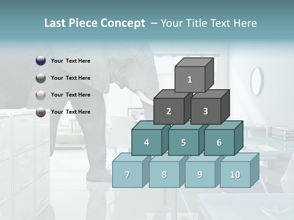 Problem Idiom Workplace PowerPoint Template