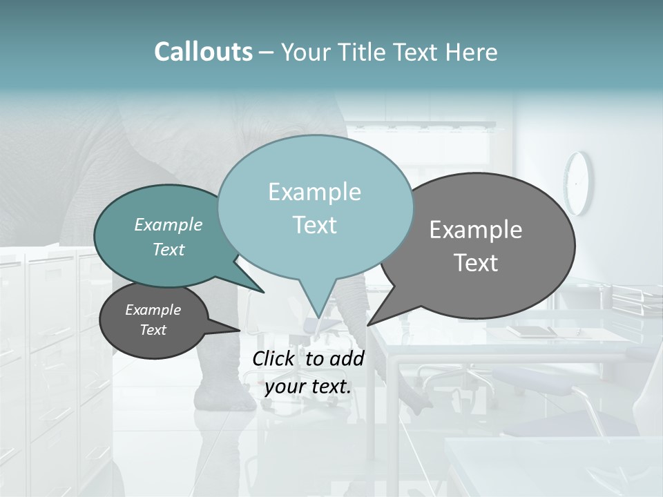 Problem Idiom Workplace PowerPoint Template