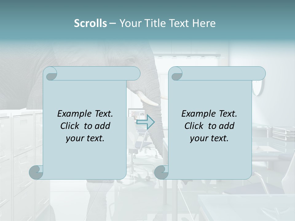Problem Idiom Workplace PowerPoint Template