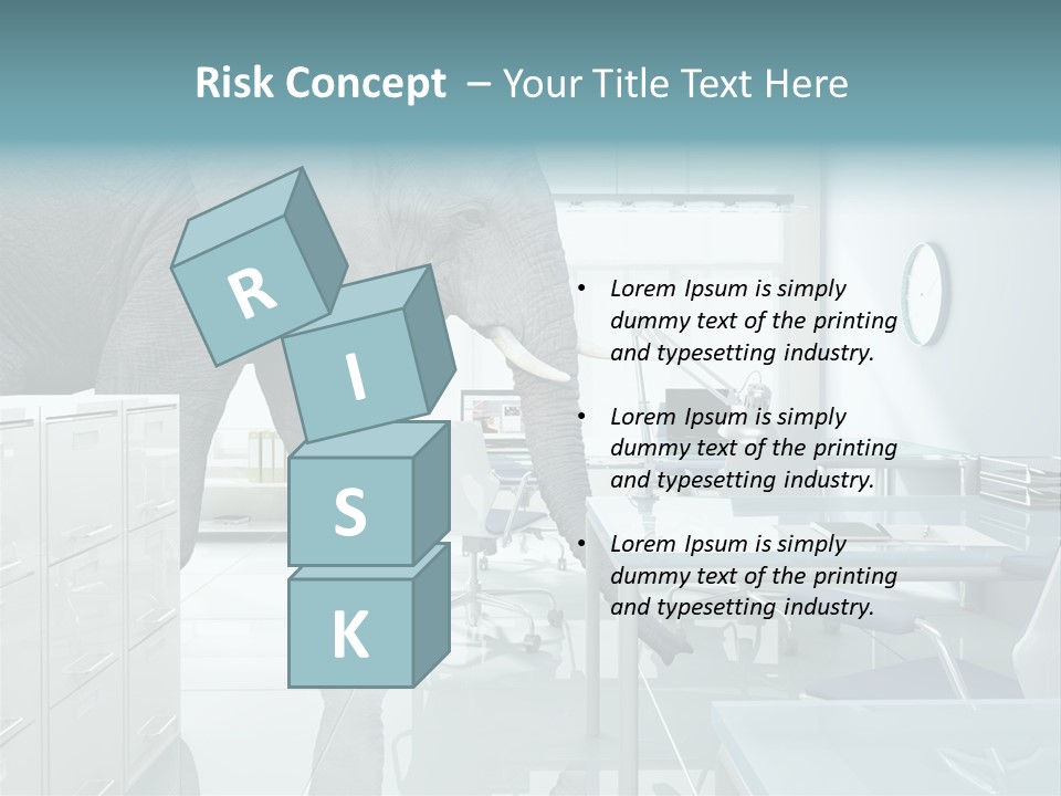 Problem Idiom Workplace PowerPoint Template