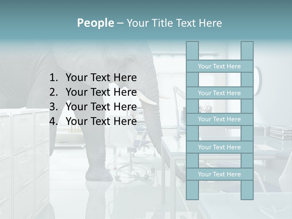 Problem Idiom Workplace PowerPoint Template