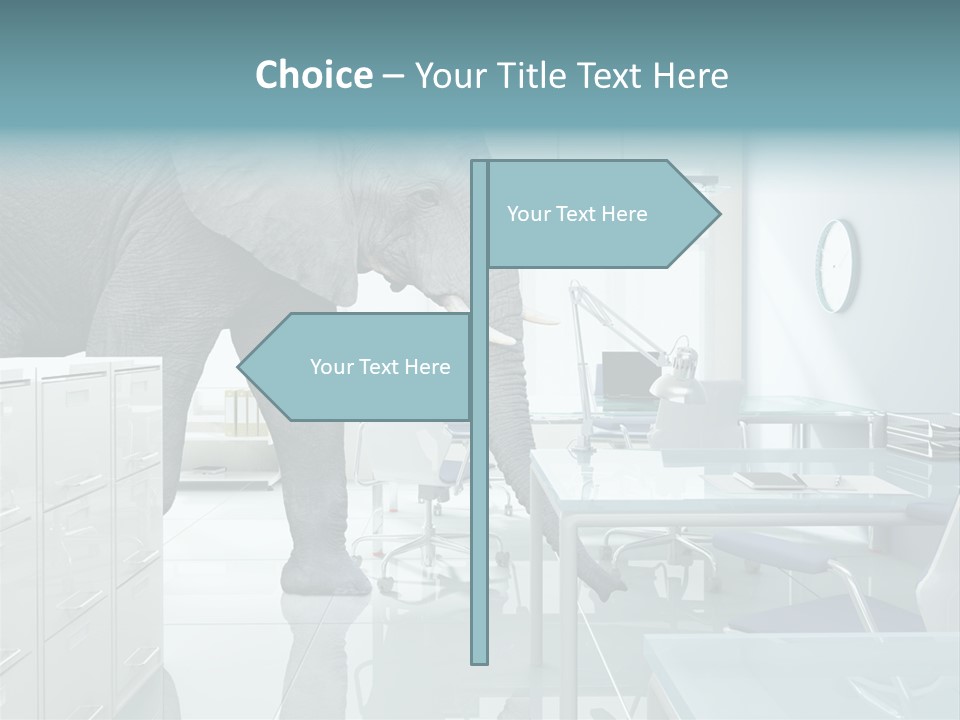 Problem Idiom Workplace PowerPoint Template