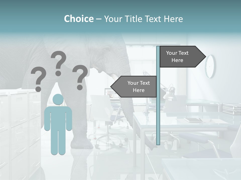 Problem Idiom Workplace PowerPoint Template