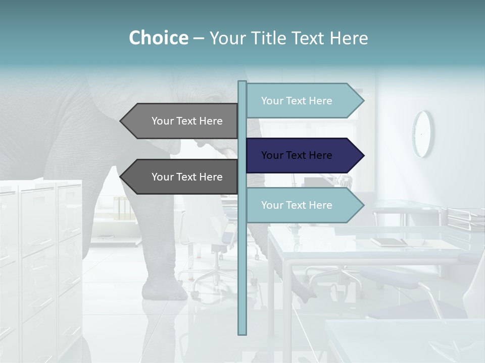Problem Idiom Workplace PowerPoint Template
