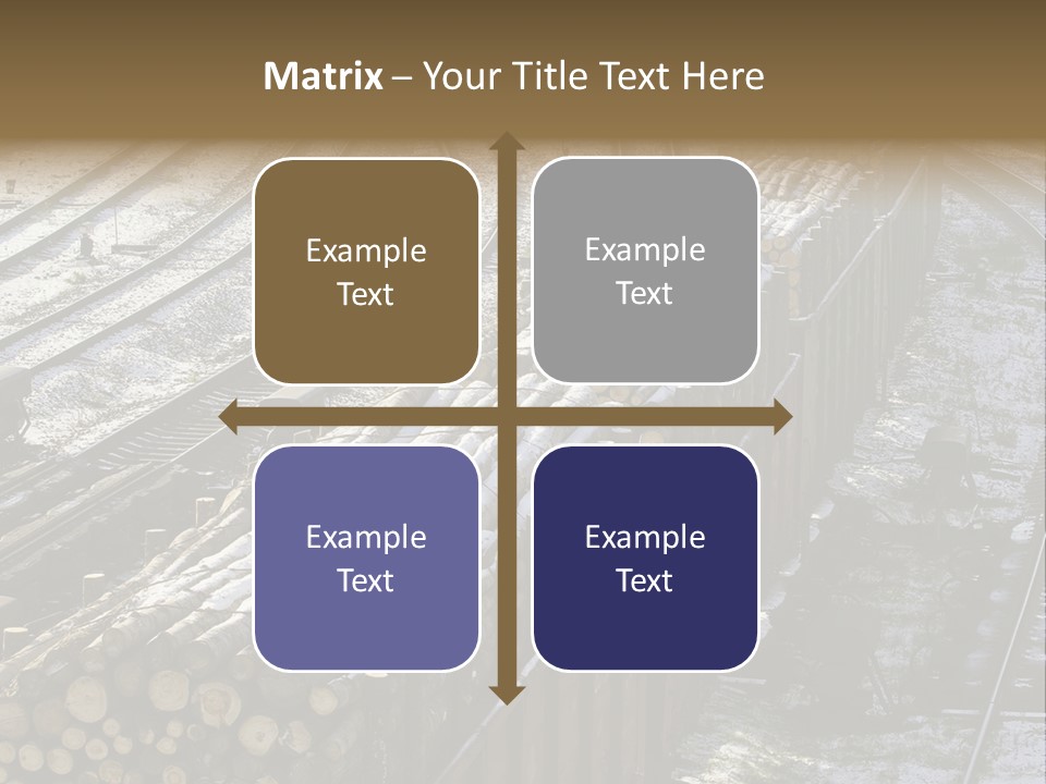 Transport Freight Industry PowerPoint Template