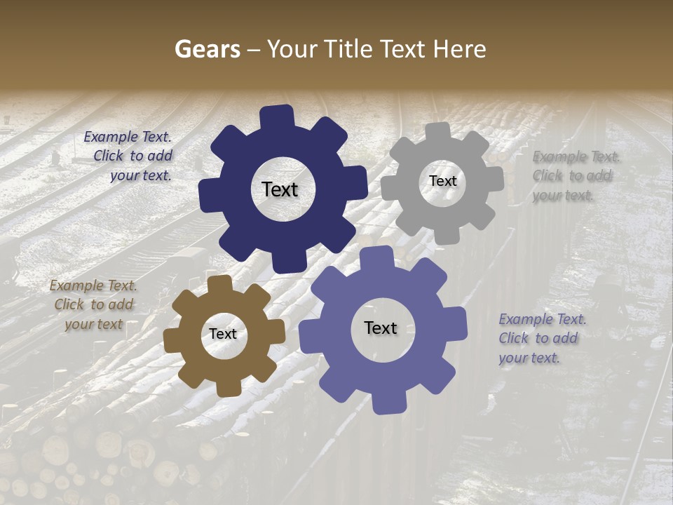Transport Freight Industry PowerPoint Template