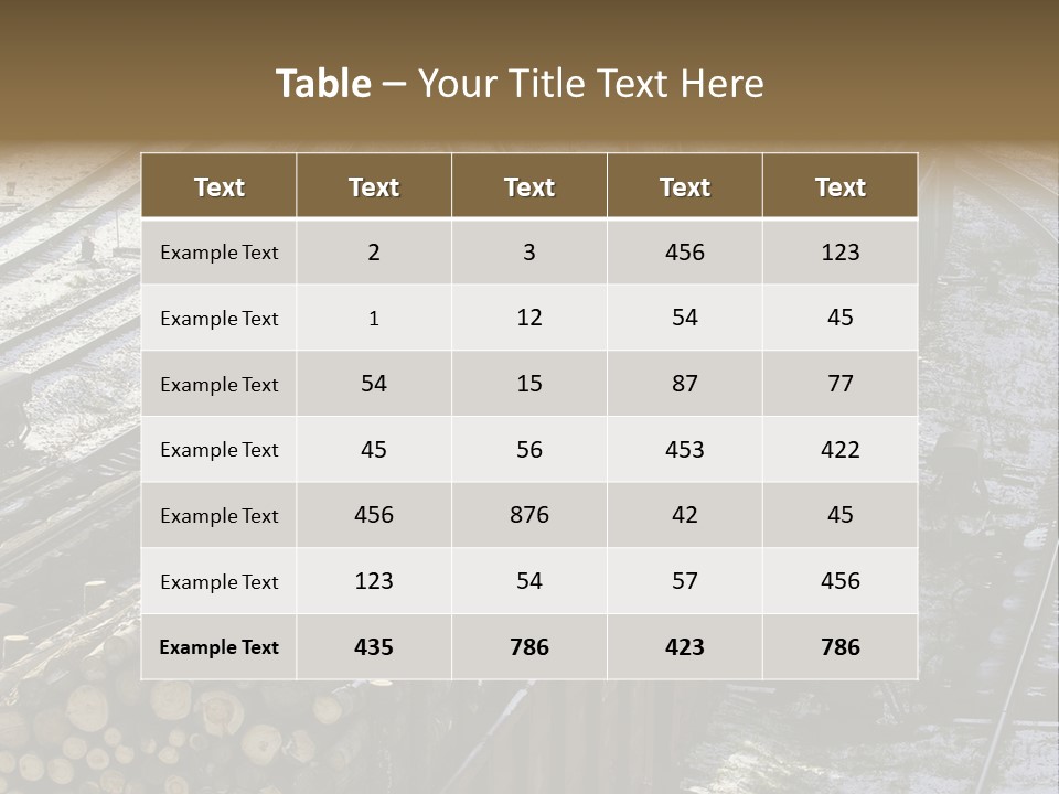Transport Freight Industry PowerPoint Template