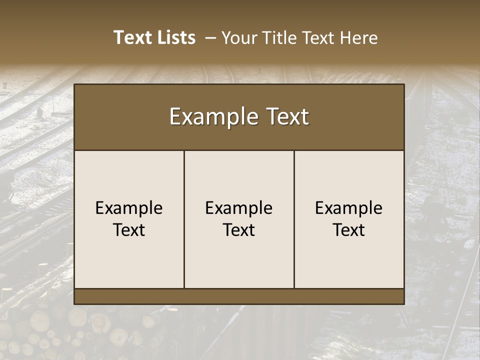 Transport Freight Industry PowerPoint Template