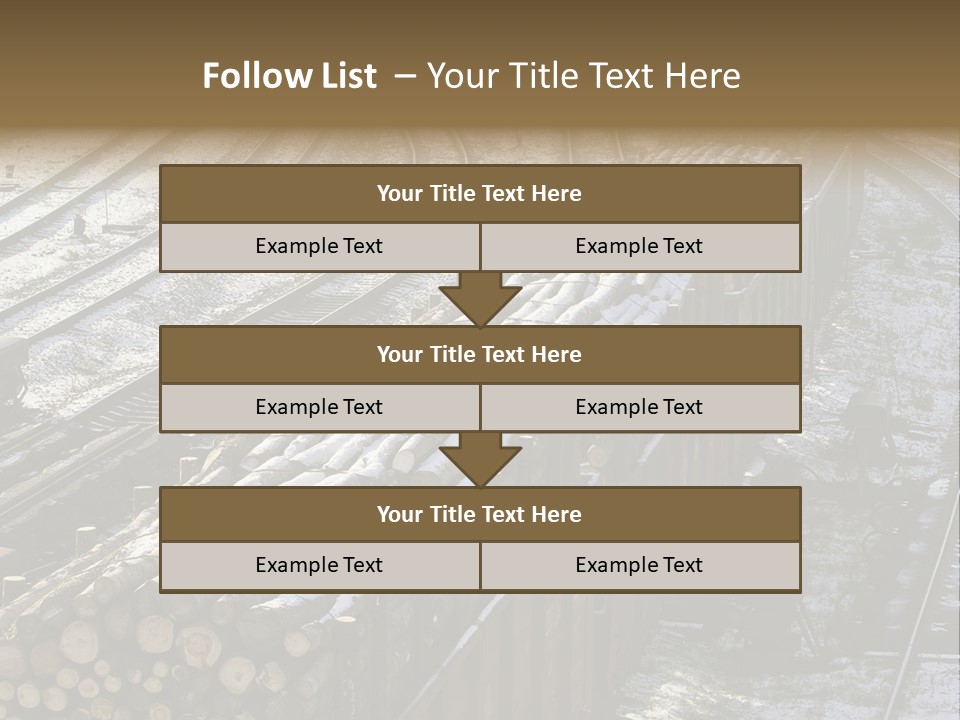 Transport Freight Industry PowerPoint Template