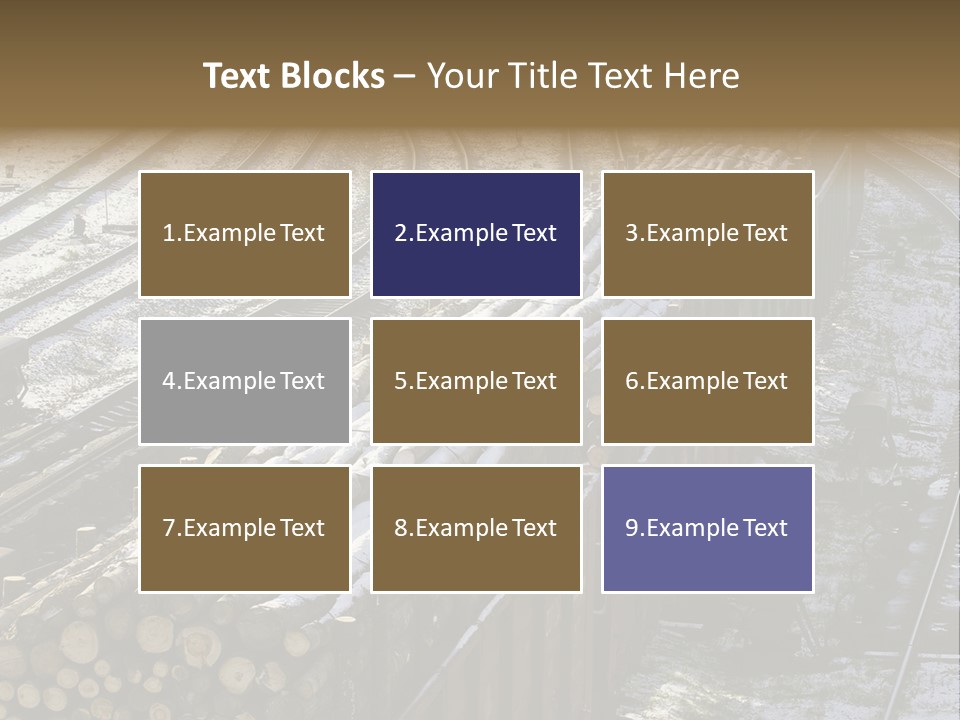Transport Freight Industry PowerPoint Template