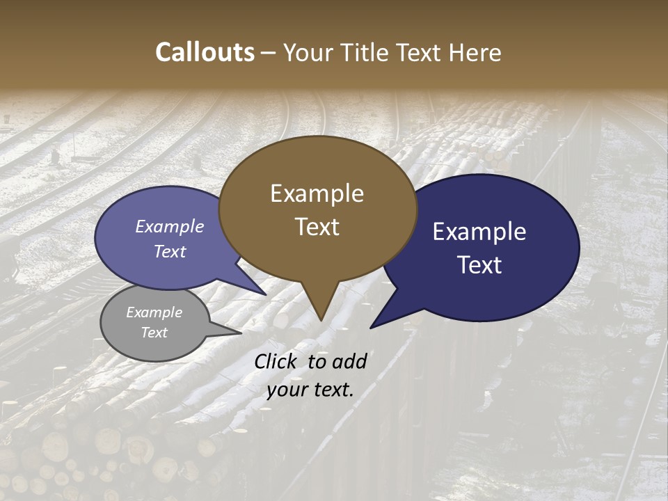 Transport Freight Industry PowerPoint Template