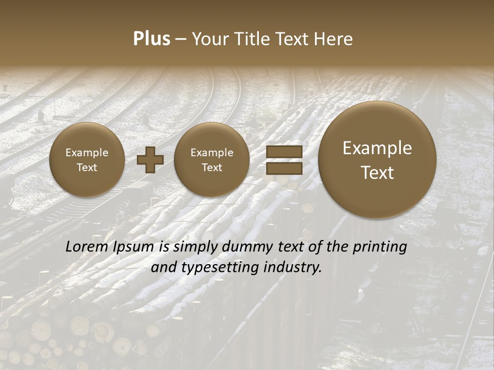 Transport Freight Industry PowerPoint Template