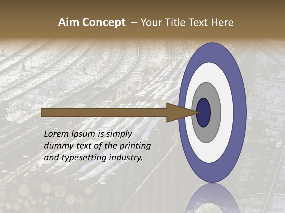 Transport Freight Industry PowerPoint Template