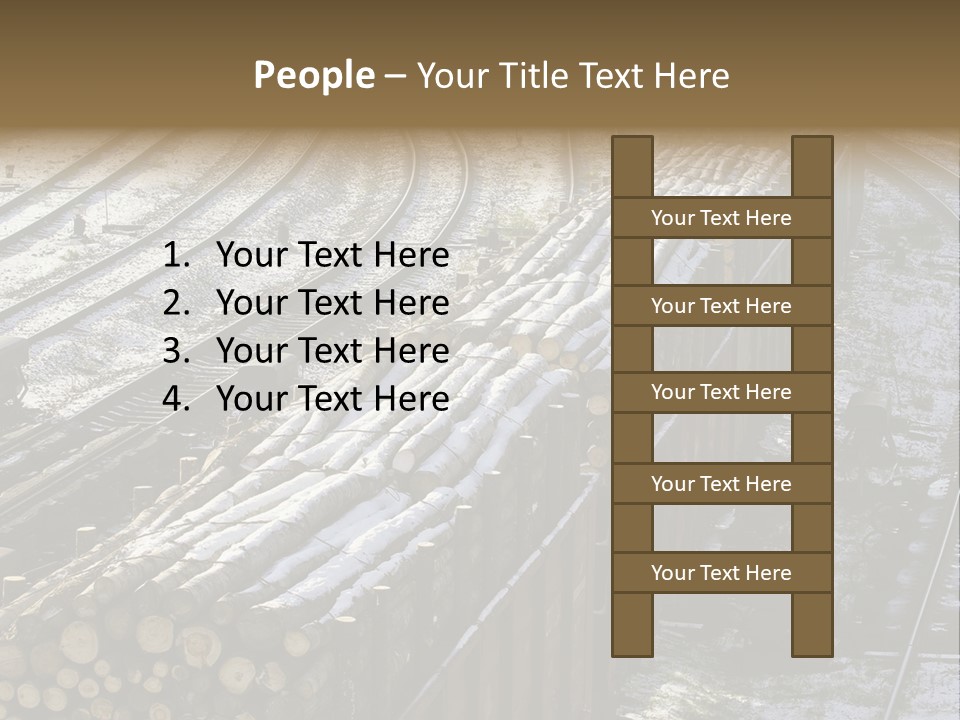 Transport Freight Industry PowerPoint Template