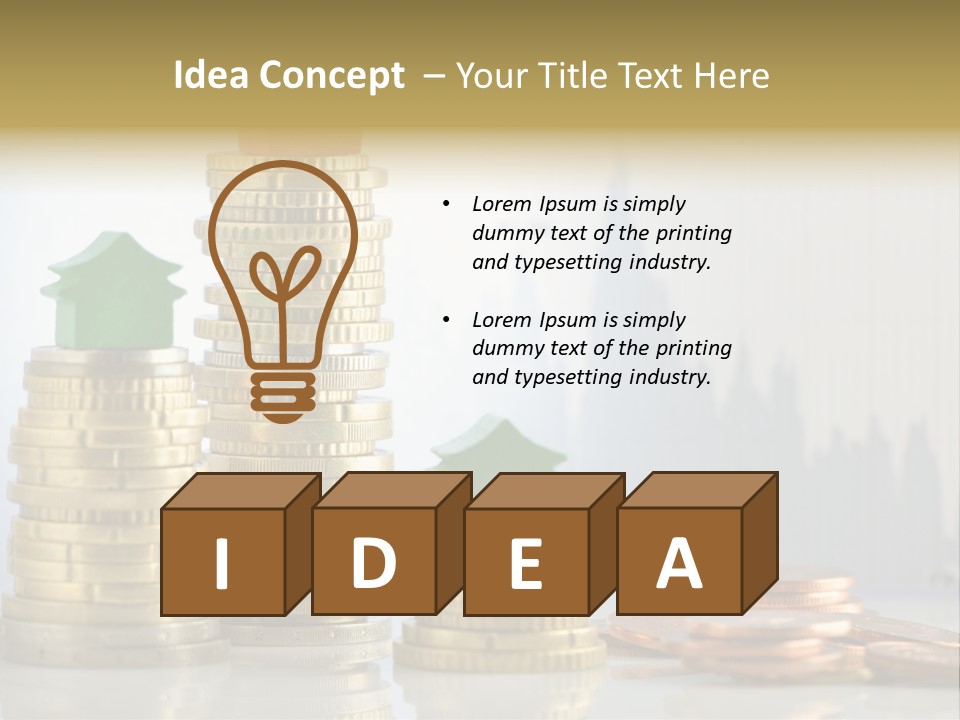 Market Buy Finance PowerPoint Template