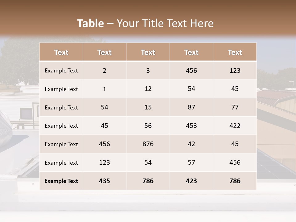 A Solar Panel On The Roof Of A House PowerPoint Template