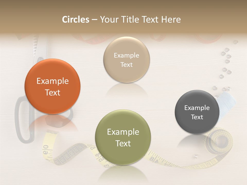 Concept Tailor Leisure PowerPoint Template