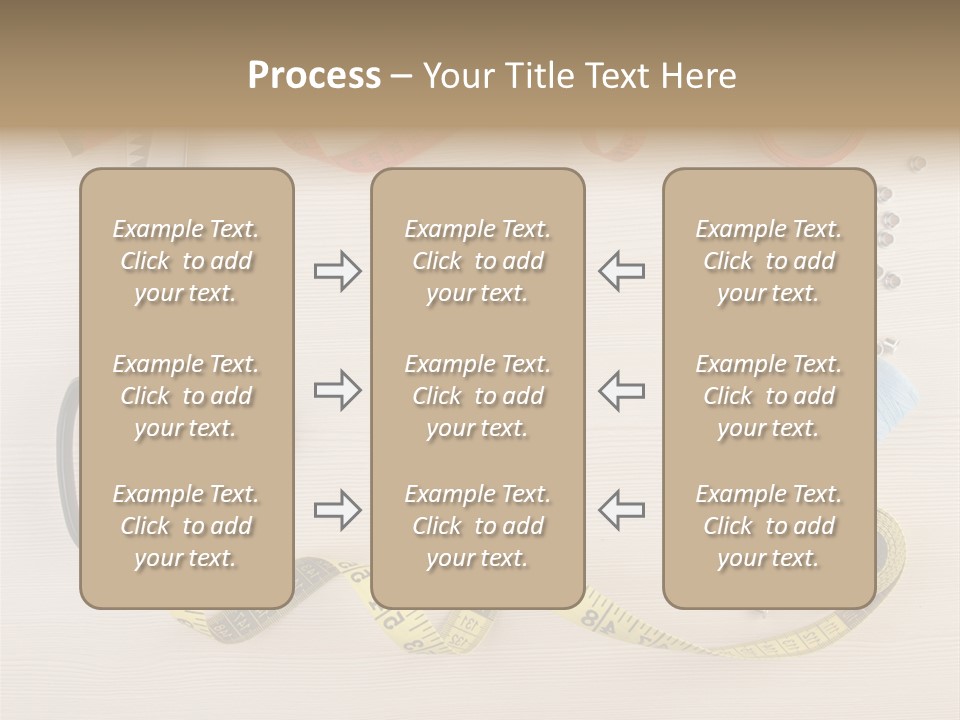 Concept Tailor Leisure PowerPoint Template