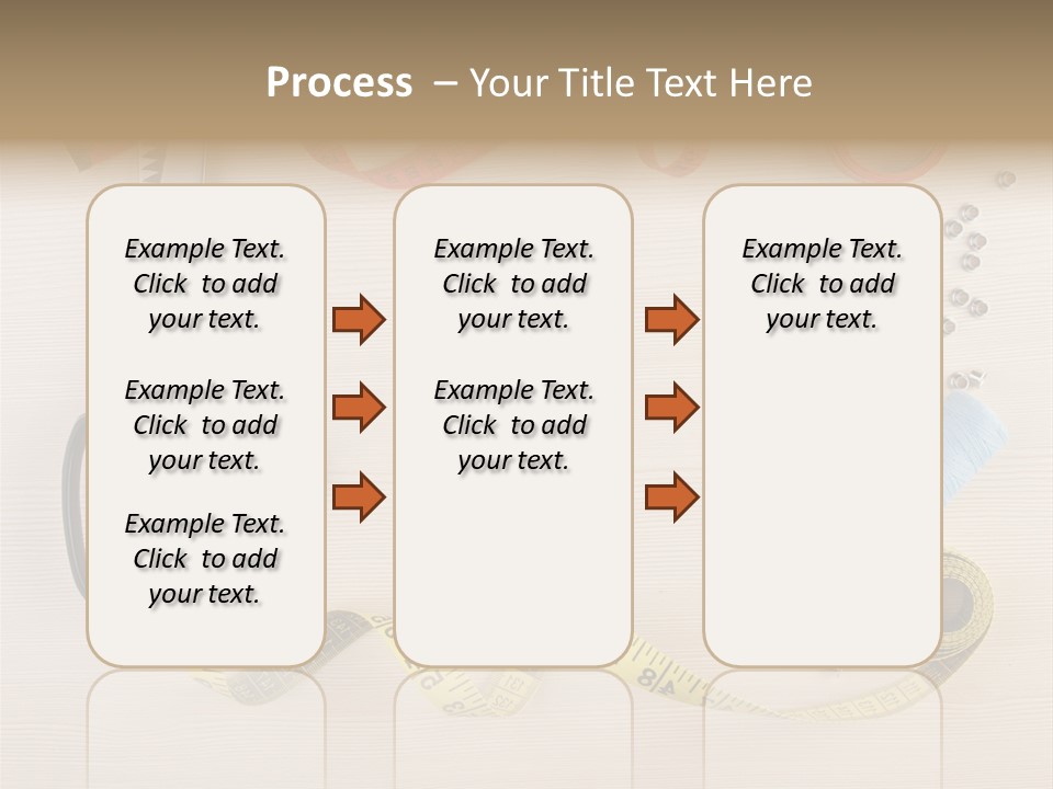 Concept Tailor Leisure PowerPoint Template