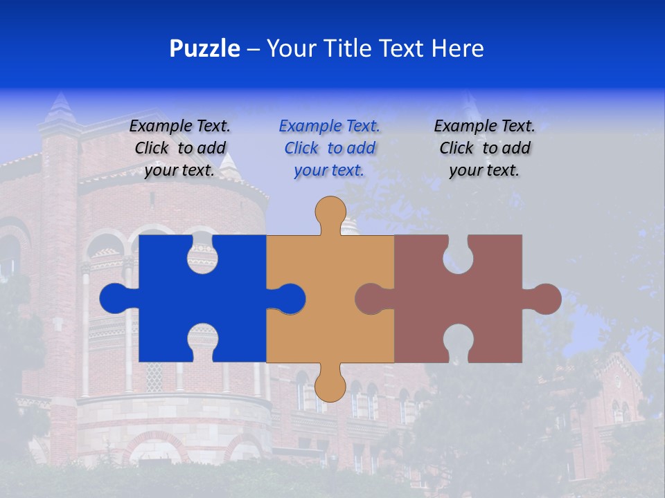 Historic Site Los Angeles Students PowerPoint Template