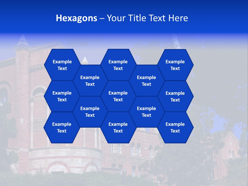 Historic Site Los Angeles Students PowerPoint Template