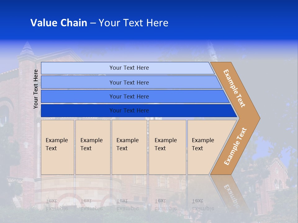 Historic Site Los Angeles Students PowerPoint Template