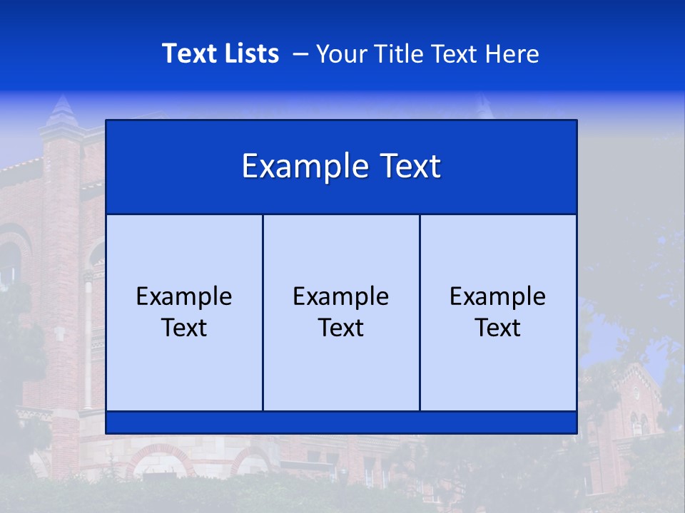 Historic Site Los Angeles Students PowerPoint Template