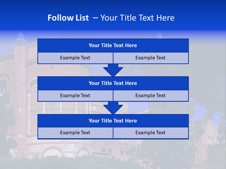 Historic Site Los Angeles Students PowerPoint Template