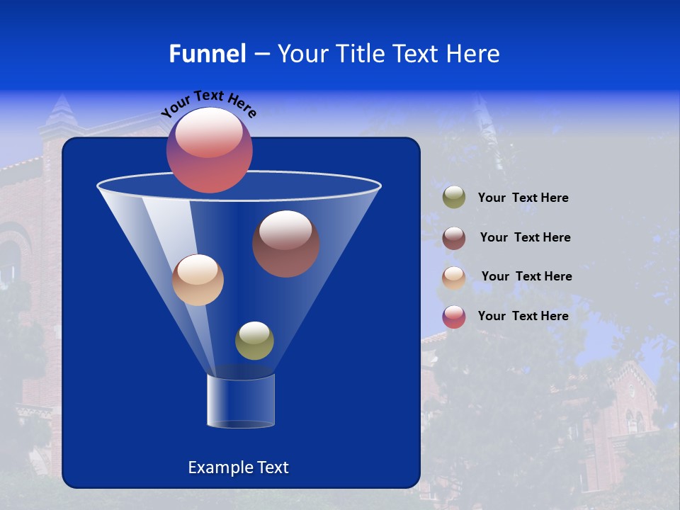 Historic Site Los Angeles Students PowerPoint Template