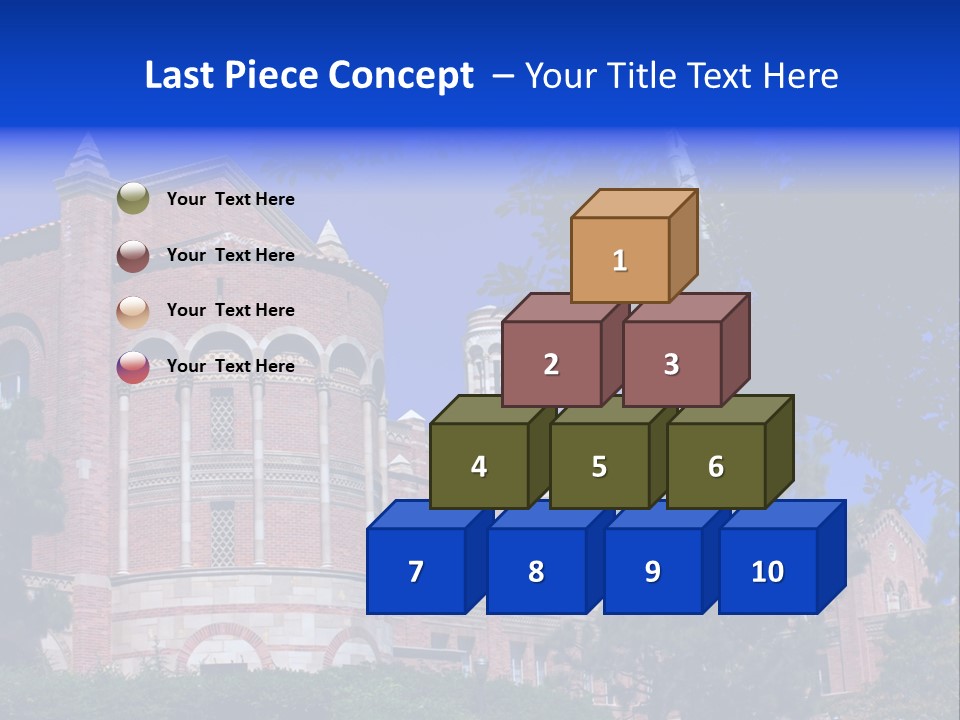 Historic Site Los Angeles Students PowerPoint Template