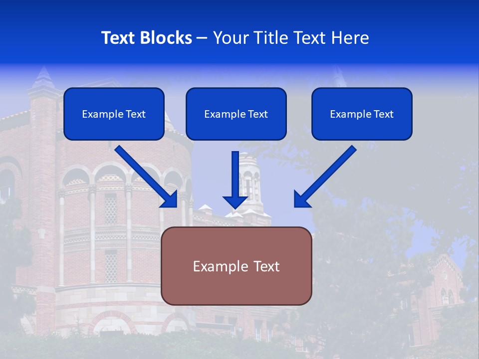 Historic Site Los Angeles Students PowerPoint Template