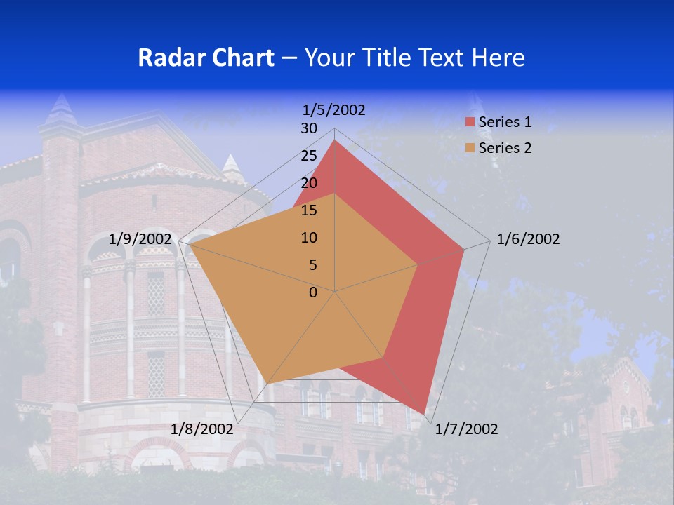 Historic Site Los Angeles Students PowerPoint Template