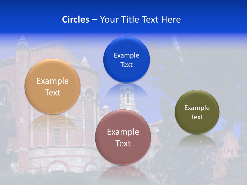 Historic Site Los Angeles Students PowerPoint Template