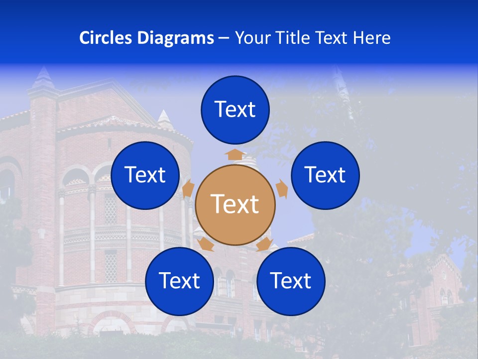 Historic Site Los Angeles Students PowerPoint Template