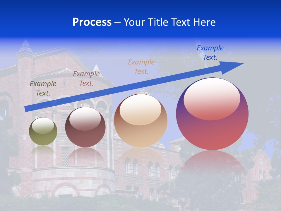 Historic Site Los Angeles Students PowerPoint Template