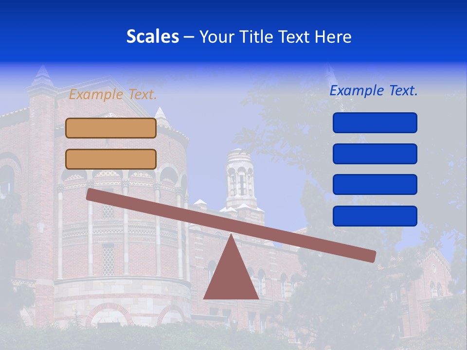 Historic Site Los Angeles Students PowerPoint Template