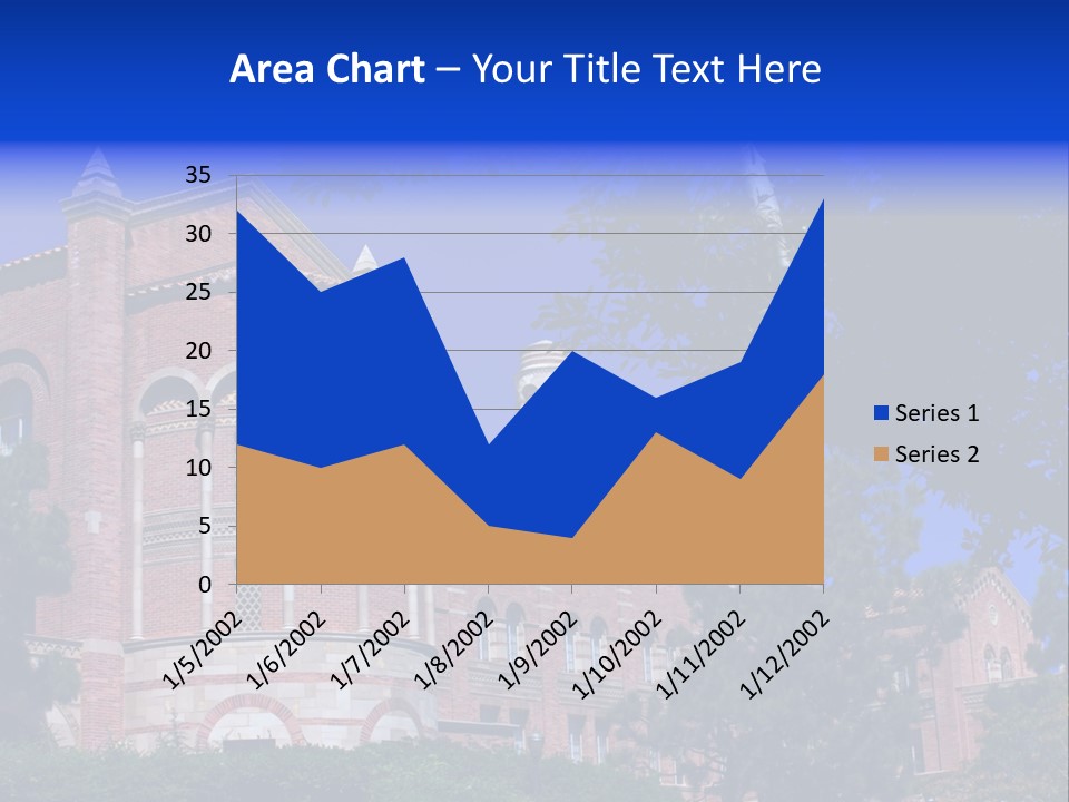 Historic Site Los Angeles Students PowerPoint Template