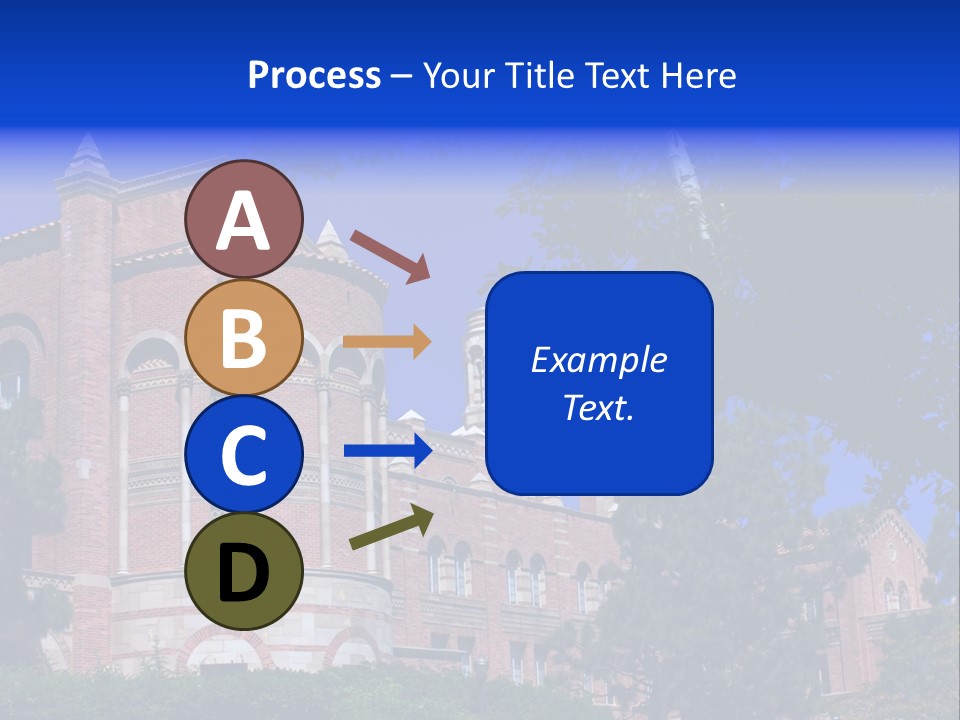 Historic Site Los Angeles Students PowerPoint Template