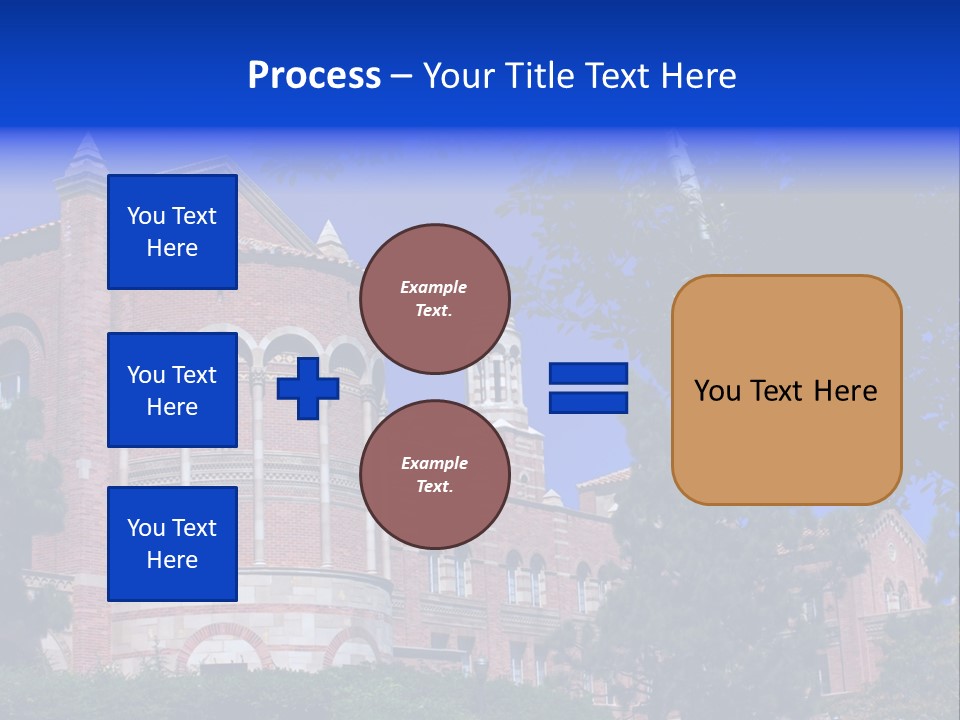 Historic Site Los Angeles Students PowerPoint Template