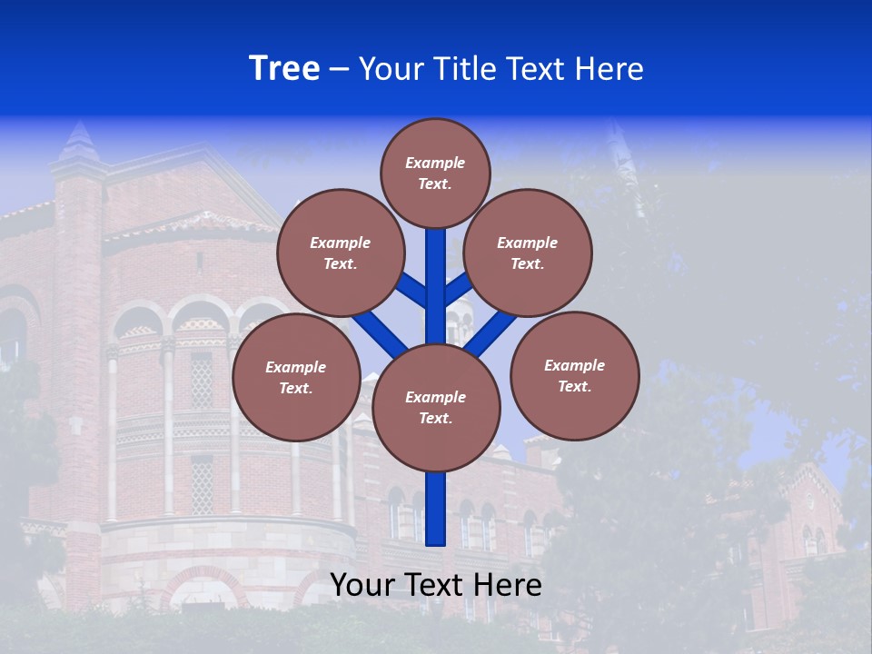 Historic Site Los Angeles Students PowerPoint Template