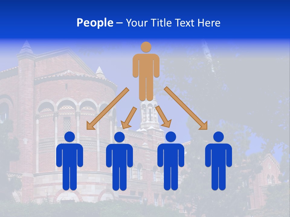 Historic Site Los Angeles Students PowerPoint Template