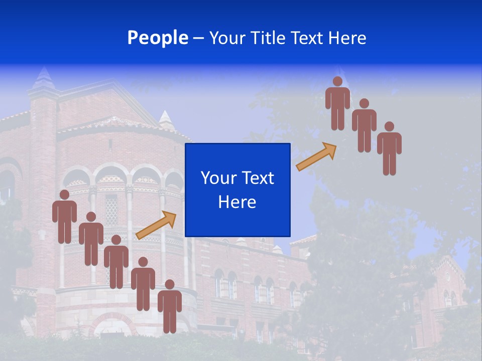 Historic Site Los Angeles Students PowerPoint Template