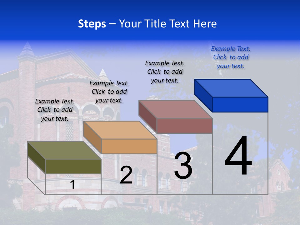 Historic Site Los Angeles Students PowerPoint Template